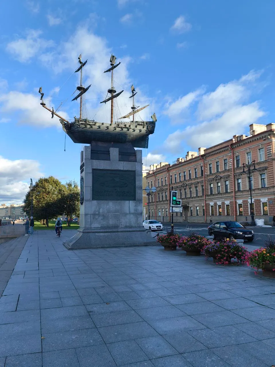 Крейсер Аврора, сфинксы, Петербург
