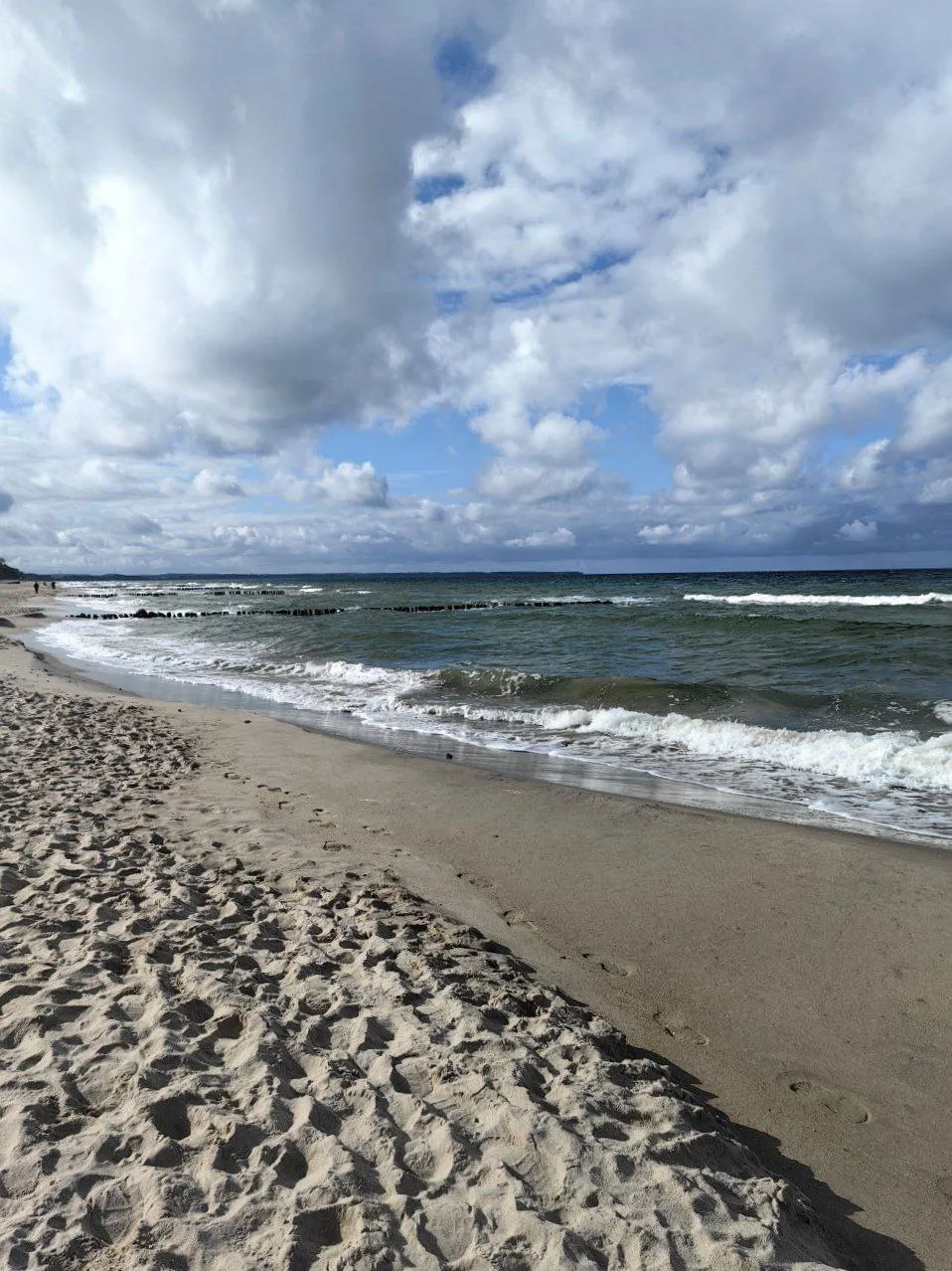 Балтика, море, волны