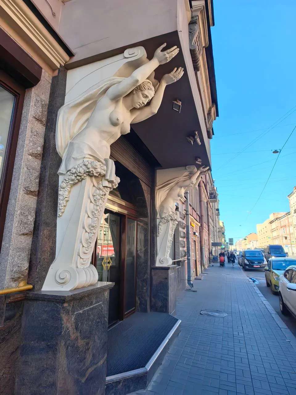 Петербург, прогулка, сфинксы