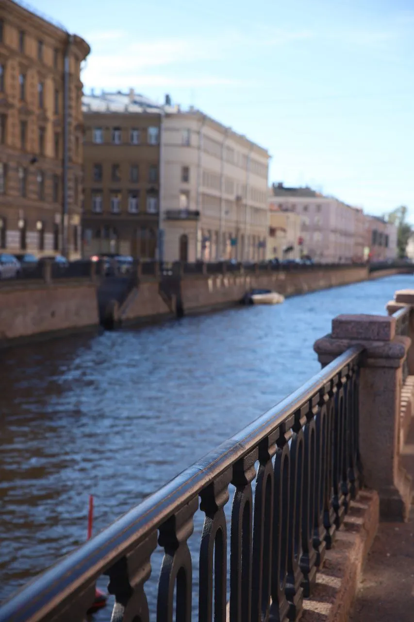 Банковский мост, крылатые львы, Петербург