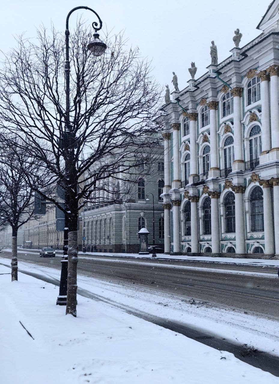 Метель в Петербурге: ночь, улица, фонарь…