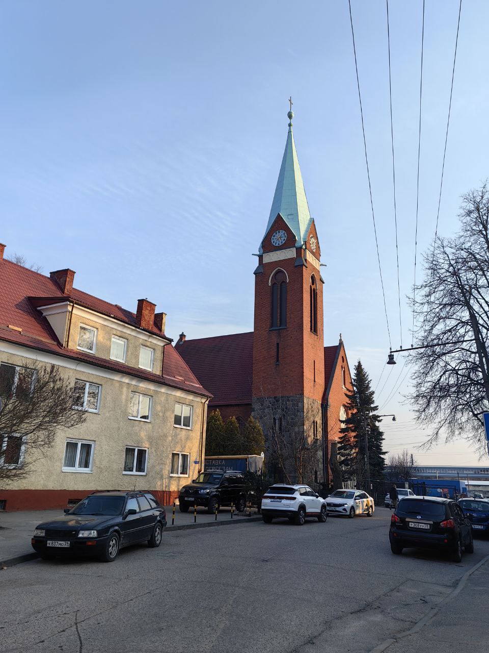 Кирха Розенау: храм на камнях замка и записка строителей